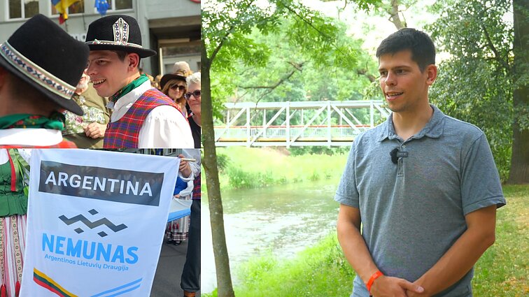 Ketvirtos kartos Argentinos lietuvis Rodrigo: stengiuosi kalbėti lietuviškai, nes patinka