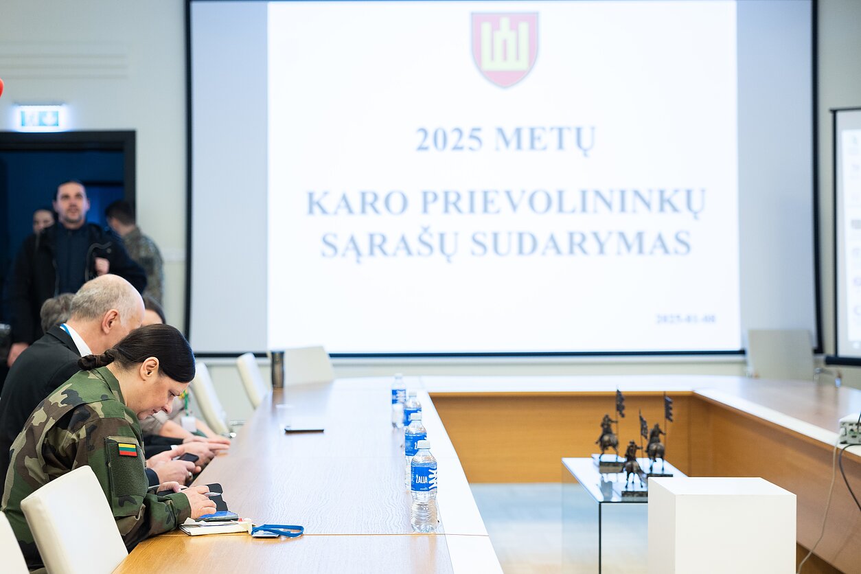Sudaromas 2025 m. karo prievolininkų sąrašas, į kurį bus įtraukti konstitucinę pareigą turintys atlikti jaunuoliai Sudaromas 2025 m. karo prievolininkų sąrašas, į kurį bus įtraukti konstitucinę pareigą turintys atlikti jaunuoliai