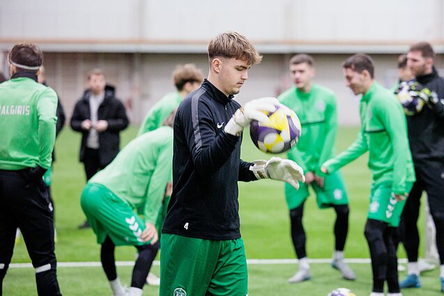 Vilniaus „Žalgiris“ susirinko į pirmąją 2025 metų sezono treniruotę