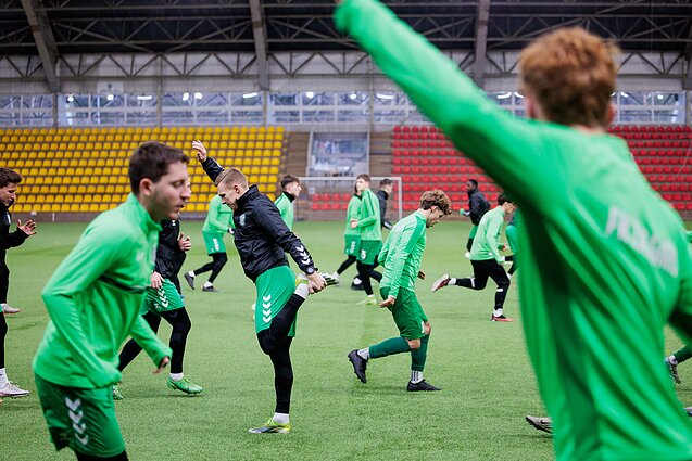 Vilniaus „Žalgiris“ susirinko į pirmąją 2025 metų sezono treniruotę
