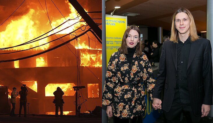 Evakuotis dėl gaisrų Los Andžele turėję Baradinskas ir Tiškevič: „Atverti pragaro vartai“