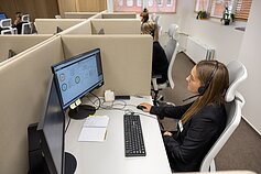 Atnaujinta Šeškinės poliklinikos registratūra