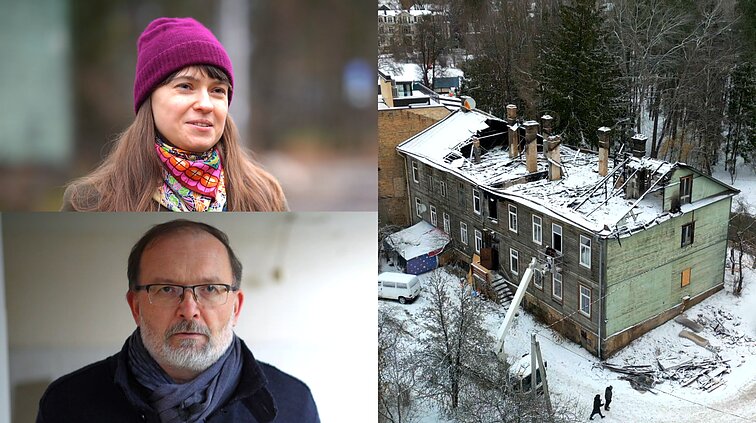 Sudegusio namo gyventojai šokiruoti savivaldybės požiūrio: „Už atstatymą atsakingi patys“