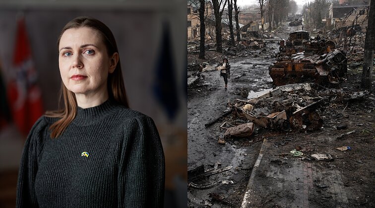 Šakalienė: kiekvienas tankas, kurį sunaikina Ukraina, yra tankas, negrasinsiantis NATO