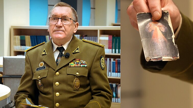 Sausio 13-ąją gautą medalikėlį besinešiojantis Ignatavičius: laisvę išsaugojo gyvas skydas