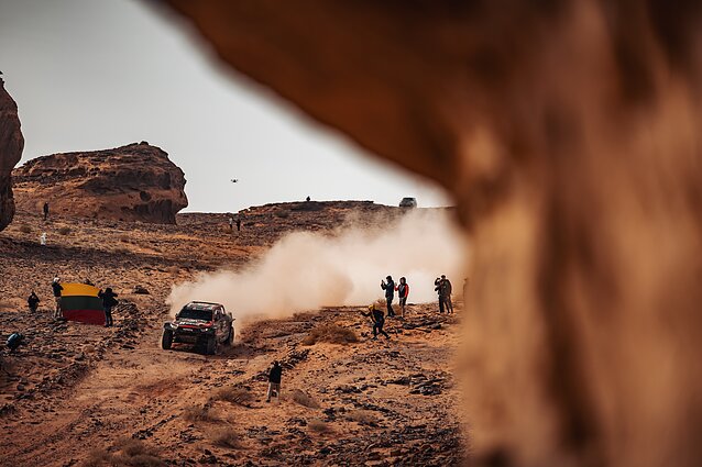 Baciuškos įspūdžiai po šeštojo Dakaro etapo: viskas labai puikiai