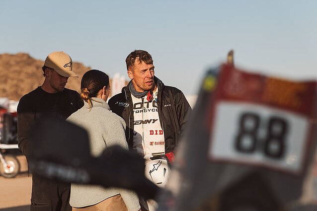 Gelažnikas po šeštojo Dakaro etapo: greita diena, bet rankos pavargo