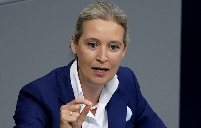 „Alternatyva Vokietijai“ kandidatė į kanclerius žada atgaivinti „Nord Stream“ dujotiekį