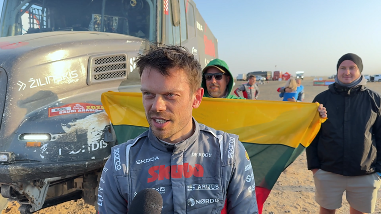 Septinto etapo finišą pasiekęs Žala: tikiuosi, kad techninę peklą paliksim už savęs