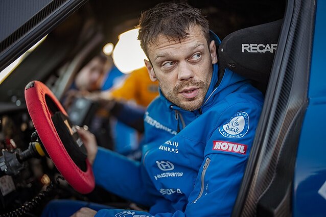 Septintajame Dakaro etape puikiai pasirodė Vaidotas Žala – greičio ruože finišavo antras