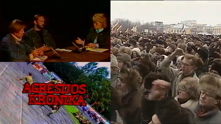 Sausio 13-osios atgarsiai Rusijoje: filmas „Naši“ ir šimtatūkstantiniai mitingai Maskvoje