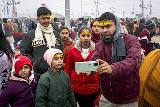 „Kumbh Mela“ festivalis Indijoje