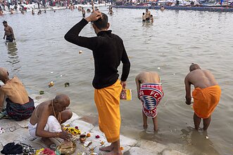 „Kumbh Mela“ festivalis Indijoje