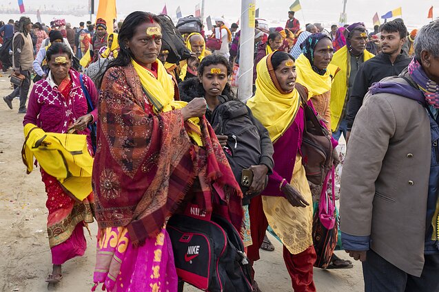 „Kumbh Mela“ festivalis Indijoje
