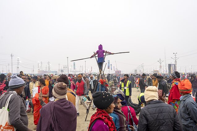 „Kumbh Mela“ festivalis Indijoje