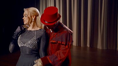 Atlikėjos Eliyos Maris klipo filmavimo akimirka