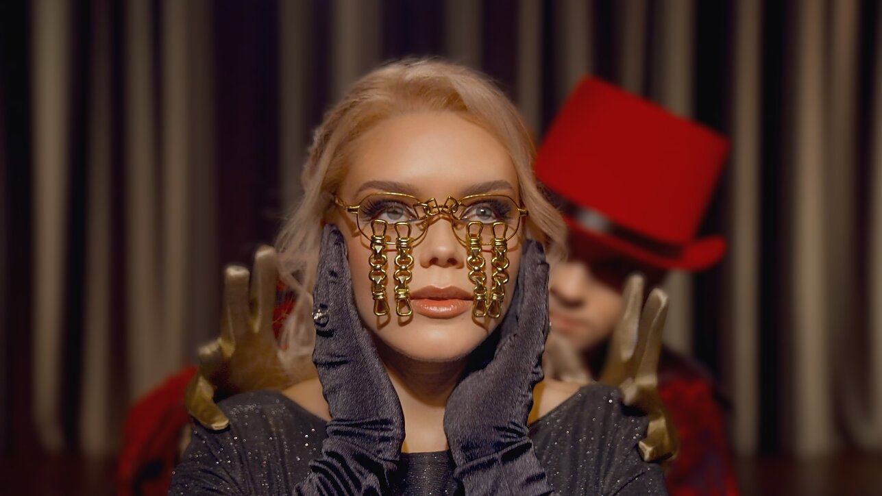 Atlikėjos Eliyos Maris klipo filmavimo akimirka