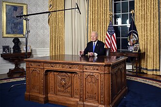 Joe Bideno paskutinė kalba