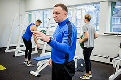 Sprinterių treneris Martas Skrabulis