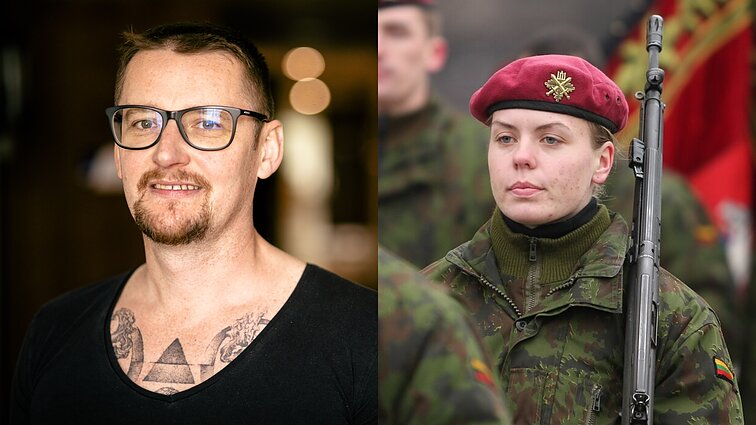 Antanaitis apie siūlymą sulyginti karių išvaizdos standartus lytims: čia svarbu ne grožis