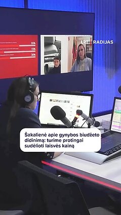 Ministrė: darbas su NATO 3-iojo straipsnio įgyvendinimu tampa kritiškai svarbus