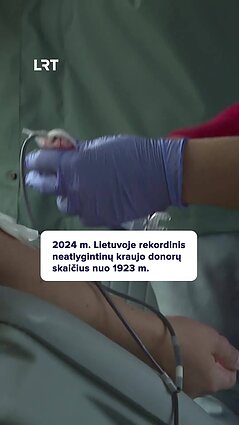 Pernai paaukota daugiausia kraujo Lietuvos donorystės istorijoje