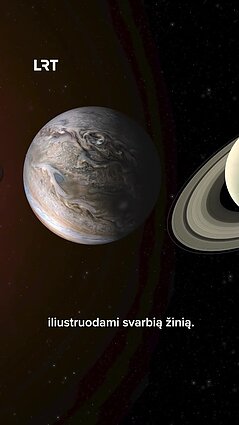 Plika akimi danguje galėsime stebti keturias į vieną liniją išsirikiavusias planetas!