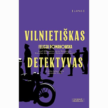 Knygos „Vilnietiškas detektyvas“ viršelis