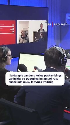 Jakilaitis apie vandens kelius: galim ištrinti okupanto įspaudą iš savo smegenų