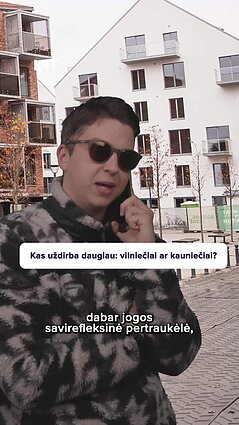 Kiek uždirba vilniečiai ir kiek kauniečiai?