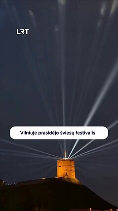 Sostinėje prasidėjo šviesų festivalis