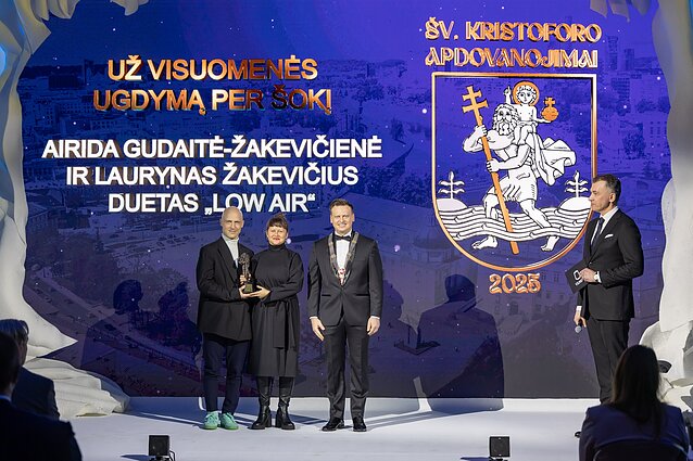Vilnius išdalino „Šv. Kristoforus“ labiausiai nusipelniusiems miestiečiams