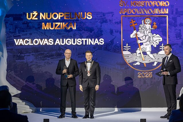 Vilnius išdalino „Šv. Kristoforus“ labiausiai nusipelniusiems miestiečiams