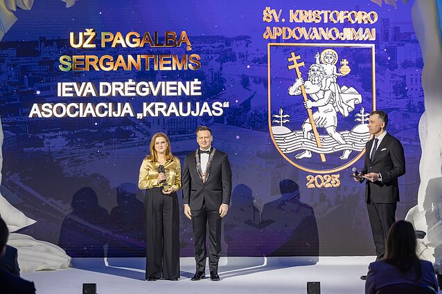 Vilnius išdalino „Šv. Kristoforus“ labiausiai nusipelniusiems miestiečiams