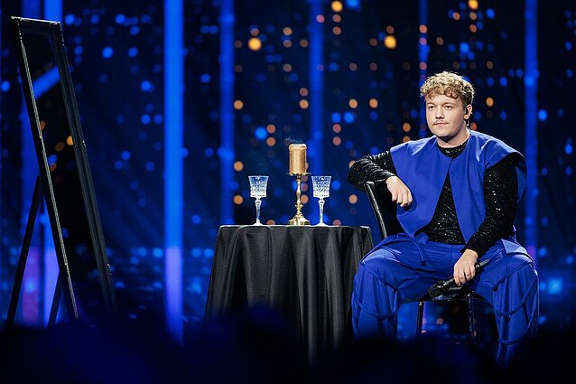 Į „Eurovizijos“ finalą patekęs Nojus Žebrauskas-Noy: tikiuosi žmonėms patiks, ką sukursime