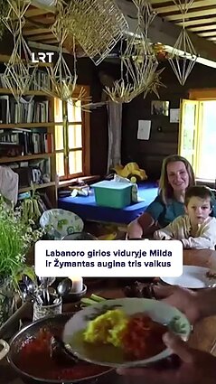 Milda ir Žymantas mėgaujasi gyvenimu kaime: ir aš, ir ji pavargome nuo miesto