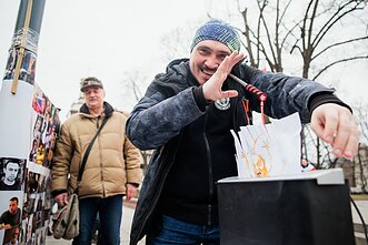 Vilniuje – prieš Lukašenkos „perrinkimą“ nukreipta baltarusių akcija Vilniuje – prieš Lukašenkos „perrinkimą“ nukreipta baltarusių akcija