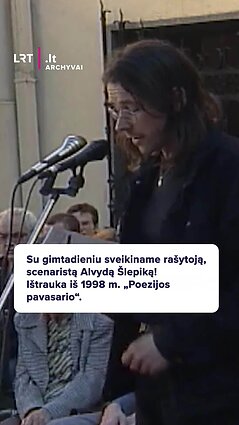 Su gimtadieniu sveikiname Alvydą Šlepiką