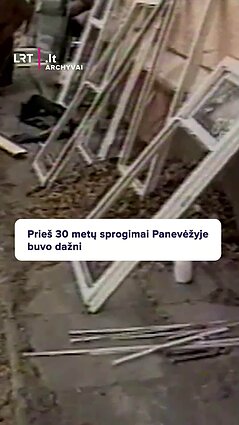 Prieš 30 metų sprogimai Panevėžyje buvo dažni