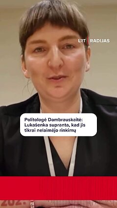 Politologė: Lukašenka supranta, kad paveldėjo savo paties 30-ies metų klaidas