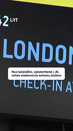 Nuo balandžio – pokyčiai skrendantiems į Jungtinę Karalystę