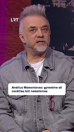 Mamontovas: man norisi būti matomam, kai tik einu į sceną