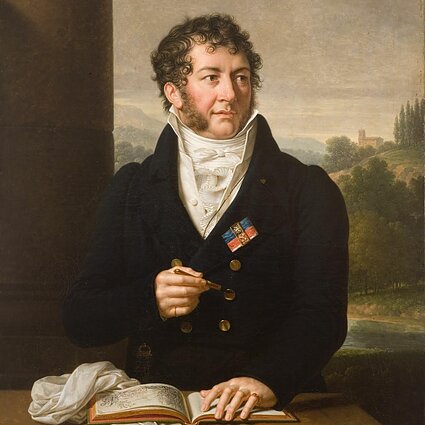 Mykolo Kleopo Oginskio portretas (dail. François-Xavier Fabre), XIX a. pr., Lietuvos nacionalinis dailės muziejus (LNDM T 60)