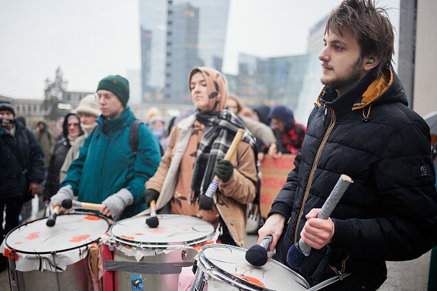Vilniuje protestuojama prieš viešojo transporto bilietų kainų augimą
