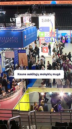 Vyksta Aukštųjų mokyklų mugė: ką rinksis jaunimas – Lietuvą ar užsienį?