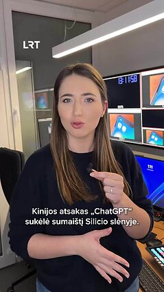 Kas yra kinų pokalbių robotas „DeepSeek”, sukėlęs sumaištį DI pasaulyje?
