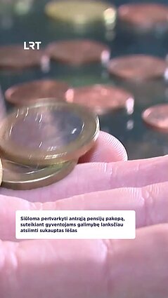 Pristatyti antrosios pakopos pokyčiai