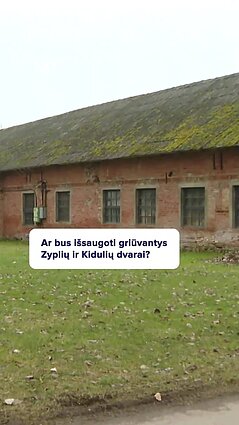 Griūvantys Zyplių ir Kidulių dvarai: vaizdas yra graudus