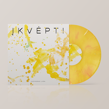 Kazimiero Likšos albumo viršelyje - sūnaus piešinys