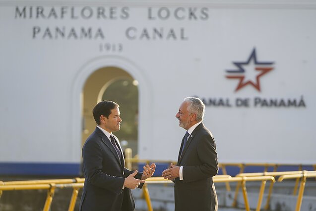 Marco Rubio vizitas ir Ricuarte Vasquezas Marco Rubio vizitas ir Ricuarte Vasquezas